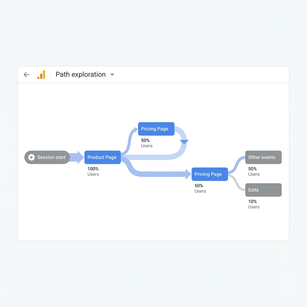 Looping path exploration